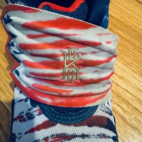 Nike Kyrie Kybrid S2 What The Usa Patriotic Tie-Dye Shoes - Picture 5 of 6